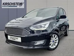 Schwarz Gebraucht 2017 Ford C-MAX Titanium Van / Kleinbus | 11.990 € (Guter Preis)
