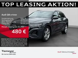 Grau Gebraucht 2024 Audi Q8 e-tron S-Line SUV | 52.470 € (Superpreis)