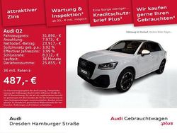 Weiß Gebraucht 2024 Audi Q2 S-Line SUV | 31.890 € (Fairer Preis)