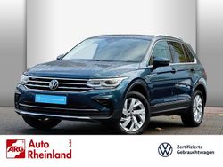Nightshade blue metallic Gebraucht 2020 VW Tiguan Elegance SUV | 33.847 € (Teuer)
