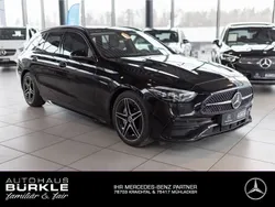 Schwarz Gebraucht 2023 Mercedes C180 AMG Limousine | 36.440 € (Fairer Preis)