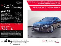 Mythosschwarz metallic Gebraucht 2022 Audi A8 Ambiente Limousine | 68.830 € (Teuer)