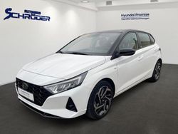 Polar white/ black / sol Gebraucht 2021 Hyundai i20 Intro Edition Limousine | 16.900 € (Fairer Preis)