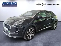 Obsidianschwarz metallic Gebraucht 2021 Ford Puma Gen-E Titanium X SUV | 19.390 €