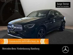 Obsidianschwarz Gebraucht 2021 Mercedes GLC300e AMG Coupé | 44.890 € (Etwas zu teuer)