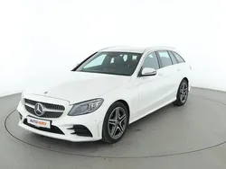 Weiß Gebraucht 2020 Mercedes C180 AMG line Kombi | 24.120 € (Guter Preis)