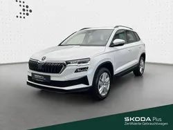 Moonweiss metallic Gebraucht 2024 Skoda Karoq Selection SUV | 29.480 € (Guter Preis)