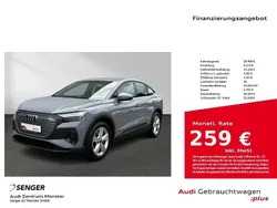 Kieselgrau Gebraucht 2022 Audi Q4 Sportback e-tron Basis SUV | 28.480 € (Etwas zu teuer)