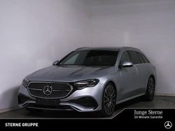 Silber Gebraucht 2024 Mercedes E220 AMG Limousine | 52.770 € (Teuer)