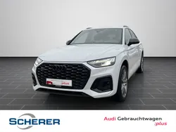Gletscherweiß metallic (metallic) Gebraucht 2024 Audi Q5 Sportback Ambiente SUV | 56.900 € (Teuer)