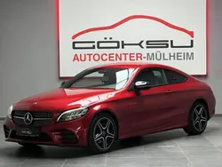 Rot Gebraucht 2020 Mercedes C180 AMG line | 28.950 € (Fairer Preis)