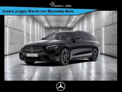 Metalliclack obsidianschwarz (metallic) Gebraucht 2022 Mercedes E300 AMG Kombi | 44.740 € (Teuer)
