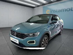 Grün Gebraucht 2021 VW T-Roc Cabriolet Cabrio | 24.949 € (Fairer Preis)