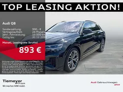 Mythosschwarz metallic Gebraucht 2024 Audi Q8 S-Line SUV | 71.340 € (Superpreis)