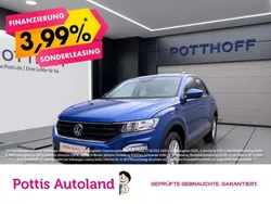 Blau Gebraucht 2021 VW T-Roc SUV | 19.222 € (Guter Preis)