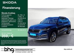 Blau Gebraucht 2022 Skoda Kodiaq Tour SUV | 31.760 € (Superpreis)