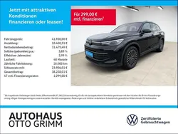 Schwarz (deep black perleffekt) Gebraucht 2024 VW Tiguan Goal SUV | 41.930 € (Superpreis)
