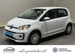 Weiß Gebraucht 2022 VW up! move up! Kleinwagen | 13.380 € (Fairer Preis)