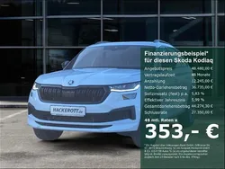 Weiß Gebraucht 2024 Skoda Kodiaq SportLine SUV | 48.480 € (Etwas zu teuer)