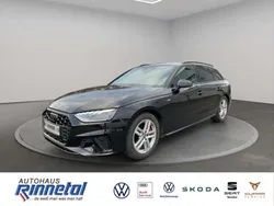 Mythosschwarz metallic Gebraucht 2024 Audi A4 S-Line Kombi | 61.180 €