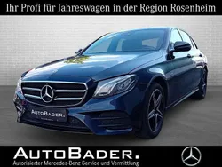 Blau Gebraucht 2020 Mercedes E300 AMG Limousine | 28.945 € (Etwas zu teuer)