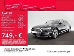 Mondscheinblau metallic Gebraucht 2021 Audi A8L Ambiente Limousine | 61.448 € (Guter Preis)