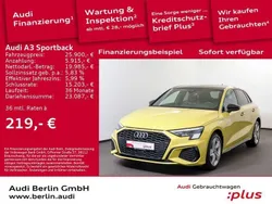 Pythongelb metallic Gebraucht 2022 Audi A3 Sportback e-tron Ambiente Limousine | 26.500 € (Fairer Preis)