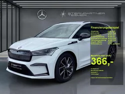 Weiss metallic Gebraucht 2022 Skoda Enyaq iV SportLine SUV | 32.980 € (Guter Preis)