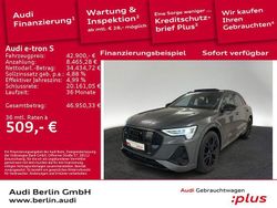 Grau Gebraucht 2022 Audi e-tron S-Line SUV | 42.900 € (Etwas zu teuer)