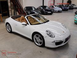 Weiß Gebraucht 2014 Porsche 911 Carrera 4 Cabriolet Cabrio | 79.500 € (Etwas zu teuer)