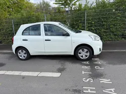 Weiß Gebraucht 2015 Nissan Micra Visia Kleinwagen | 3.699 € (Superpreis)