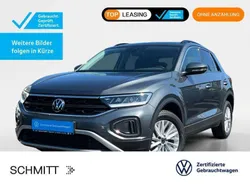 Indiumgrau metallic Gebraucht 2024 VW T-Roc Life SUV | 22.349 € (Guter Preis)