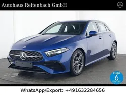 Lack spektralblau Gebraucht 2024 Mercedes A220 AMG Limousine | 36.176 € (Guter Preis)