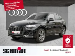 Mythosschwarz metallic Gebraucht 2024 Audi Q5 Sportback S-Line SUV | 50.440 € (Fairer Preis)