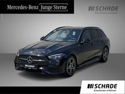 Schwarz Gebraucht 2025 Mercedes C220 AMG line Limousine | 46.850 € (Teuer)