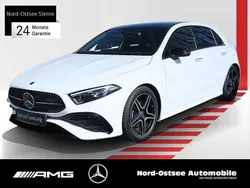 Unilack polarweiß Gebraucht 2024 Mercedes A180 AMG Limousine | 31.990 € (Fairer Preis)