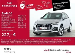Florettsilber metallic Gebraucht 2024 Audi Q5 Advanced Plus SUV | 49.410 € (Etwas zu teuer)