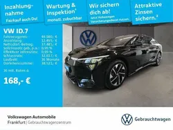 Grenadillschwarz metallic Gebraucht 2024 VW ID.7 GTX Limousine | 49.980 €