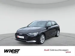 Mythosschwarz metallic Gebraucht 2024 Audi A3 Advanced Plus Limousine | 33.450 € (Fairer Preis)