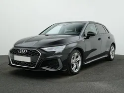 Schwarz Gebraucht 2021 Audi A3 Sportback S-Line Limousine | 25.489 € (Fairer Preis)