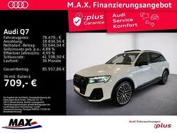 Gletscherweiß metallic Gebraucht 2024 Audi Q7 Ambiente SUV | 78.479 € (Guter Preis)