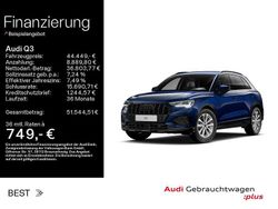 Navarrablau metallic (metallic) Gebraucht 2025 Audi Q3 S-Line SUV | 44.449 € (Fairer Preis)