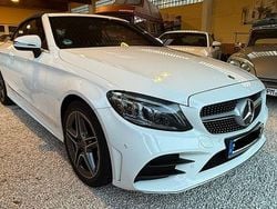 Polarweiss unilack Gebraucht 2019 Mercedes C180 Cabrio | 24.999 € (Superpreis)