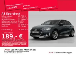 Manhattangrau metallic Gebraucht 2023 Audi A3 e-tron Advanced Kleinwagen | 25.798 € (Fairer Preis)