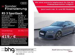 Nardograu Gebraucht 2019 Audi RS3 Sportback Comfort Kleinwagen | 36.960 € (Superpreis)