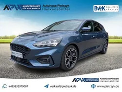 Chromablau metallic Gebraucht 2019 Ford Focus ST-Line Limousine | 16.900 € (Fairer Preis)