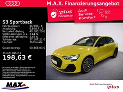 Pythongelb metallic (metallic) Gebraucht 2024 Audi S3 Ambiente Limousine | 46.989 € (Superpreis)
