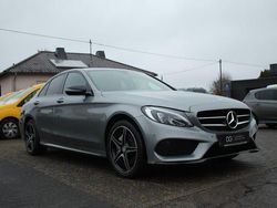 Grau Gebraucht 2015 Mercedes C220 AMG Limousine | 17.950 € (Teuer)