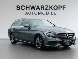 Grau Gebraucht 2017 Mercedes C220 Limousine | 18.480 € (Fairer Preis)
