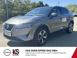 Grau Gebraucht 2021 Nissan Qashqai N-Connecta SUV | 21.990 € (Fairer Preis)